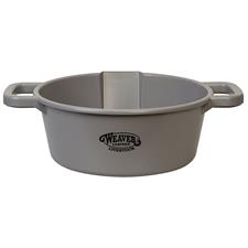 Weaver Leather Large Round Feed Pan - Multiple Colours