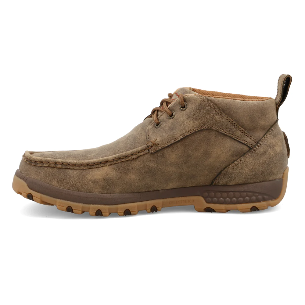 Twisted X Men's Chukka Cellstretch Driving Moc - Bomber