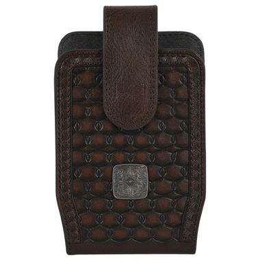 Justin Cell Phone Holster Tooled