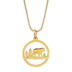 KC Necklace Bear