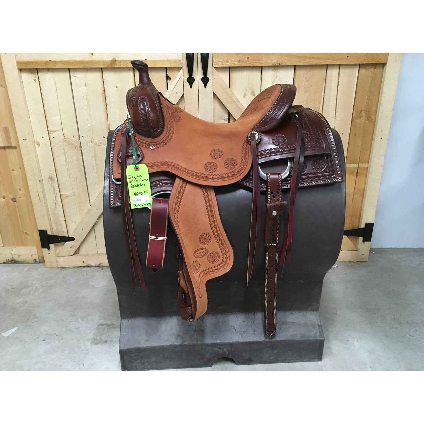 Irvine 16" Working Cowhorse Saddle