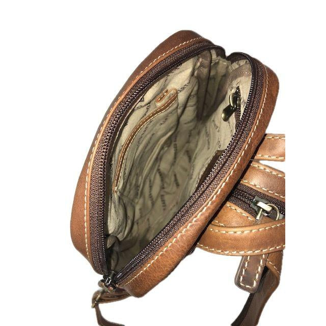 Rugged Earth Small Leather Backpack