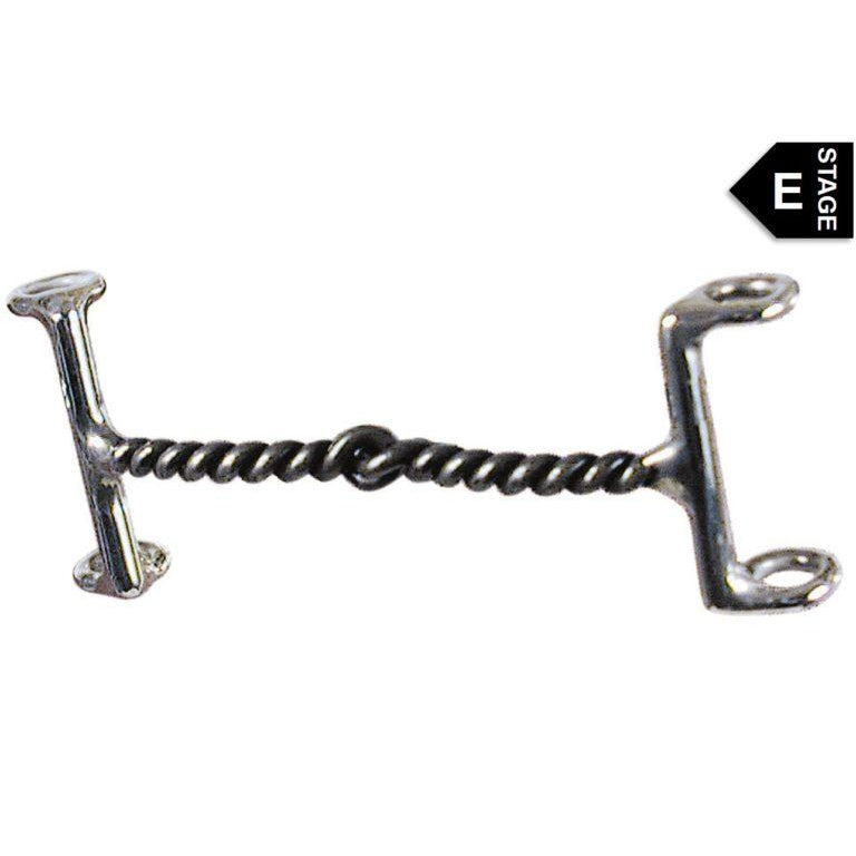Reinsman 5" Twisted Snaffle Cristy Gag Bit