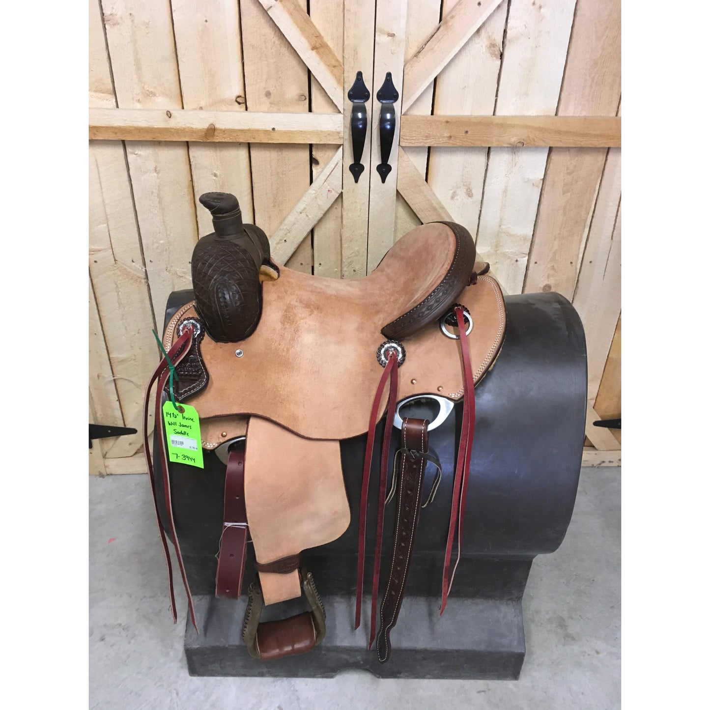 Irvine 14.5" Will James Ranch Saddle