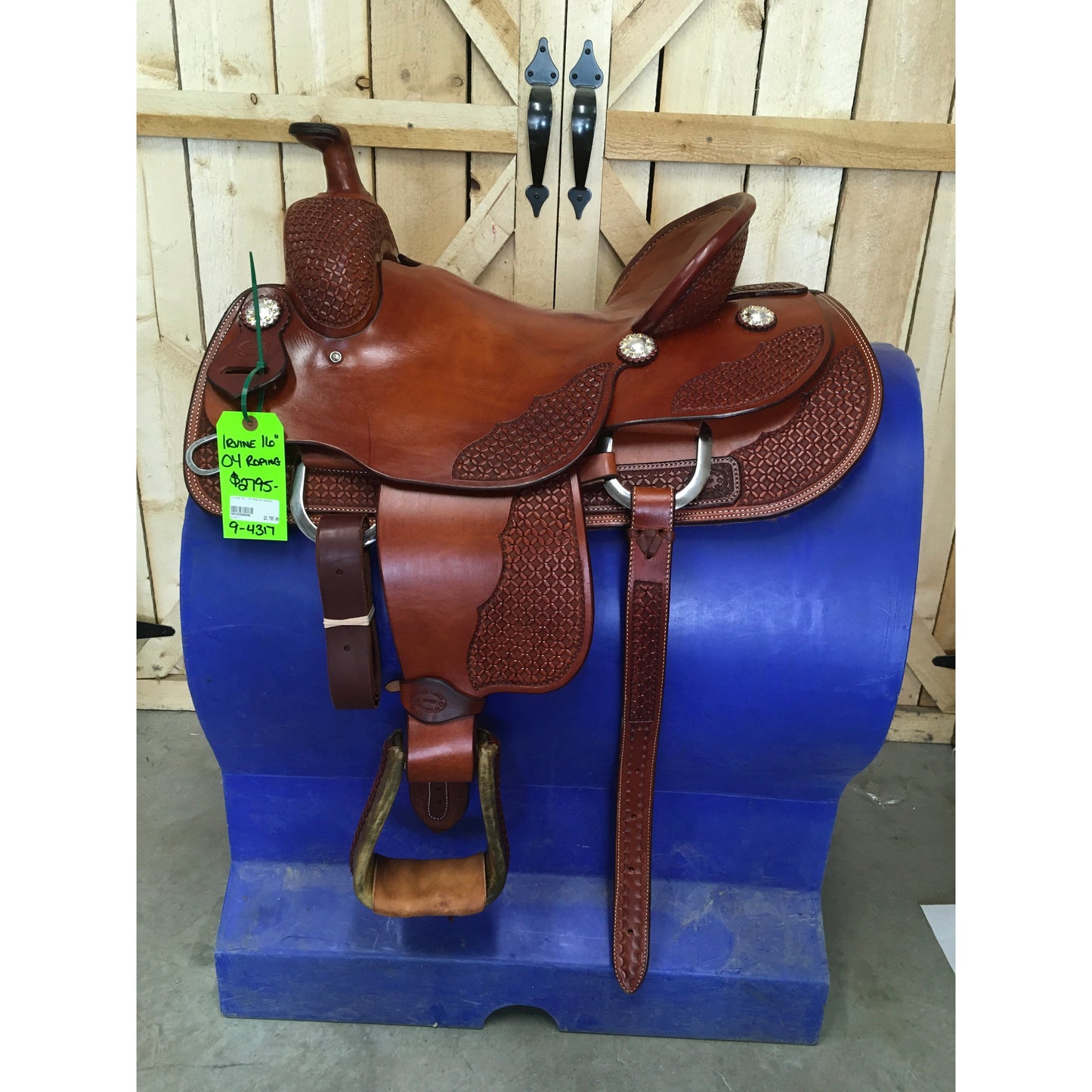 Irvine 16" OY Roping Saddle