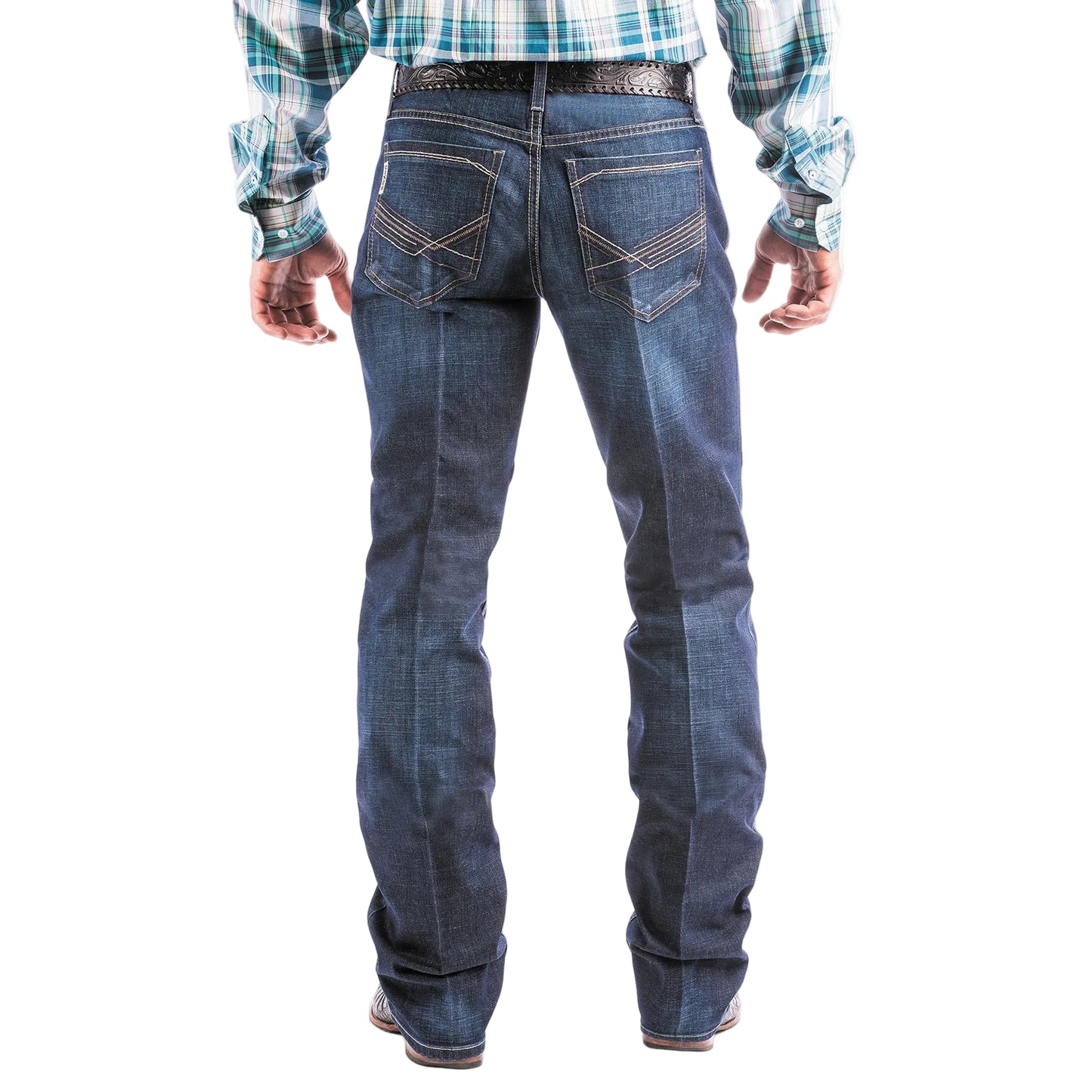 Cinch Men's Ian Slim Bootcut Jeans - Dark Stonewash - Irvine Tack & Western Wear