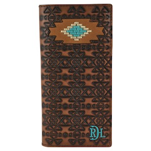 Red Dirt Rodeo Wallet - Laced Southwest Medallion
