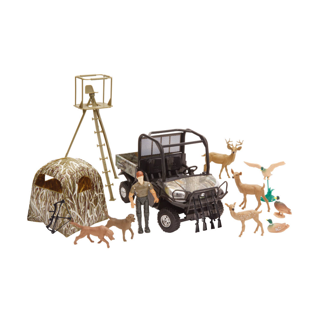 New-Ray Kubota Hunting Play Set Toy
