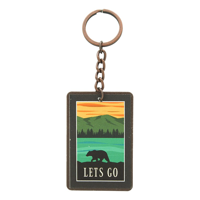 Key Chain - Lets Go
