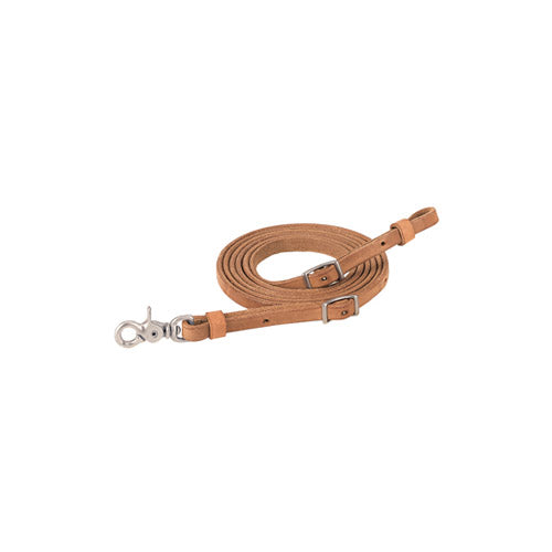 Weaver ProTack Heavy Harness Leather Roper Rein - 1/2" x 8'