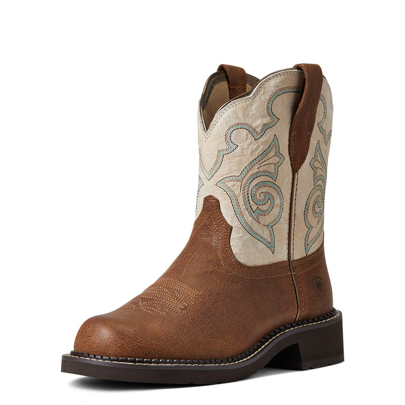Ariat Women's Fatbaby Heritage Tess Western Boots - Tortuga
