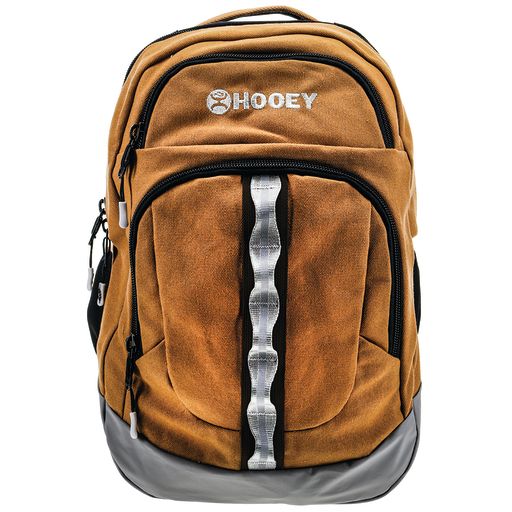 Hooey "Ox" Backpack - Tan/Black/Grey