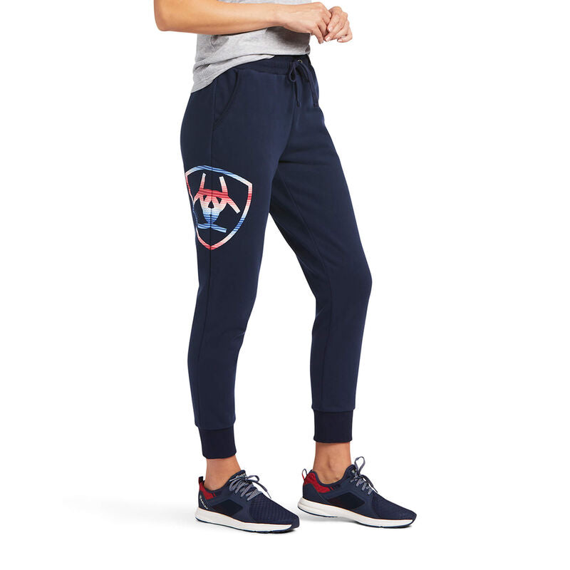 Ariat Women's Real Jogger Sweatpants Navy