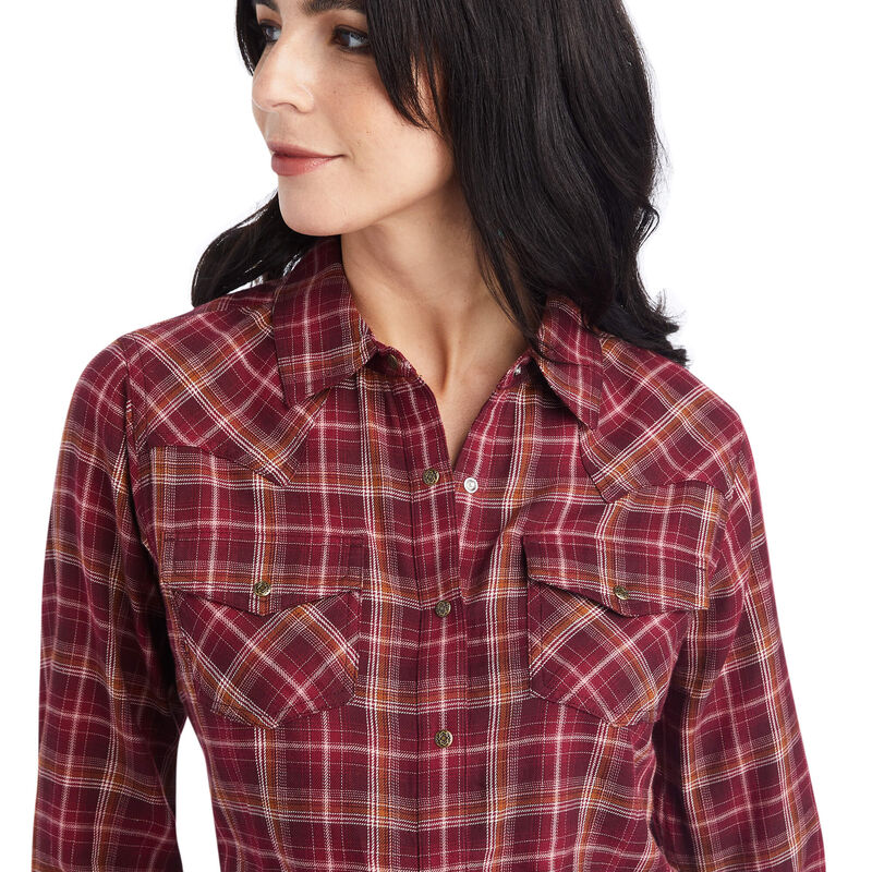 Ariat Women's REAL Trail Blaze Snap LS Shirt
