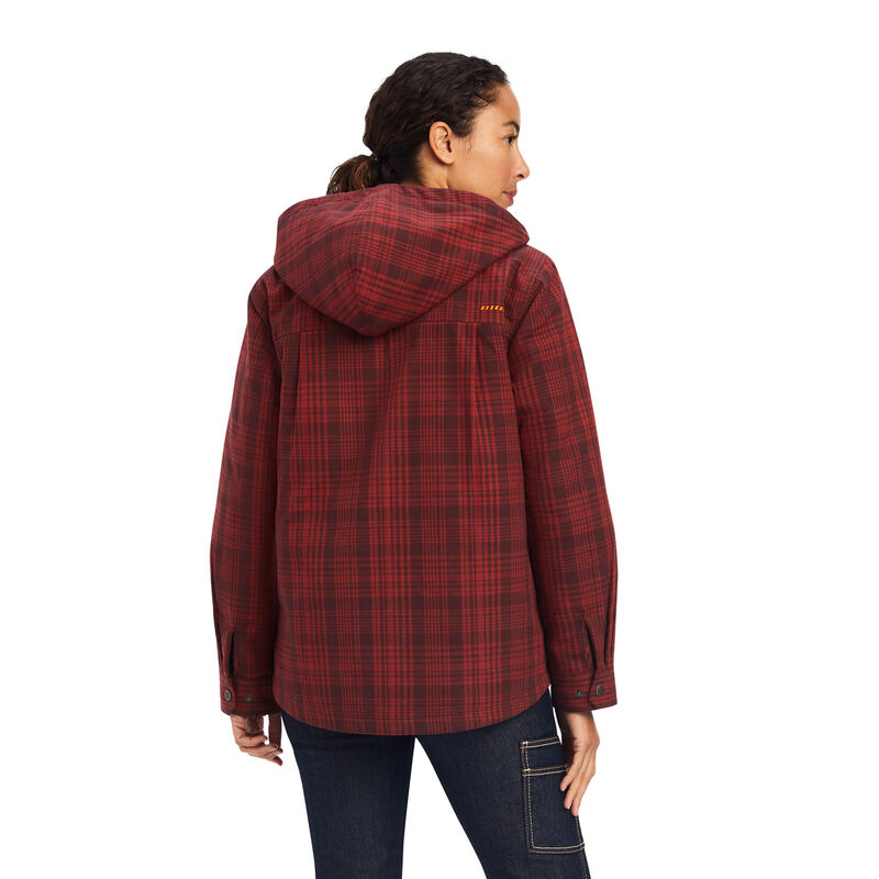 Ariat Womens Rebar Flannel Shirt Jacket