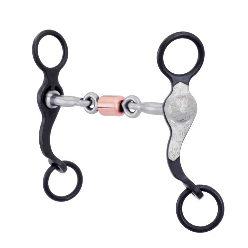 Metalab Santa Fe Flower 4-1/2" Twist Dog Bone Bit - Pony