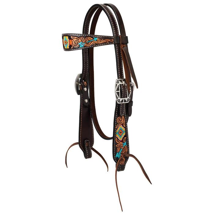 Weaver Leather Navajo Arrow Pony Browband Headstall