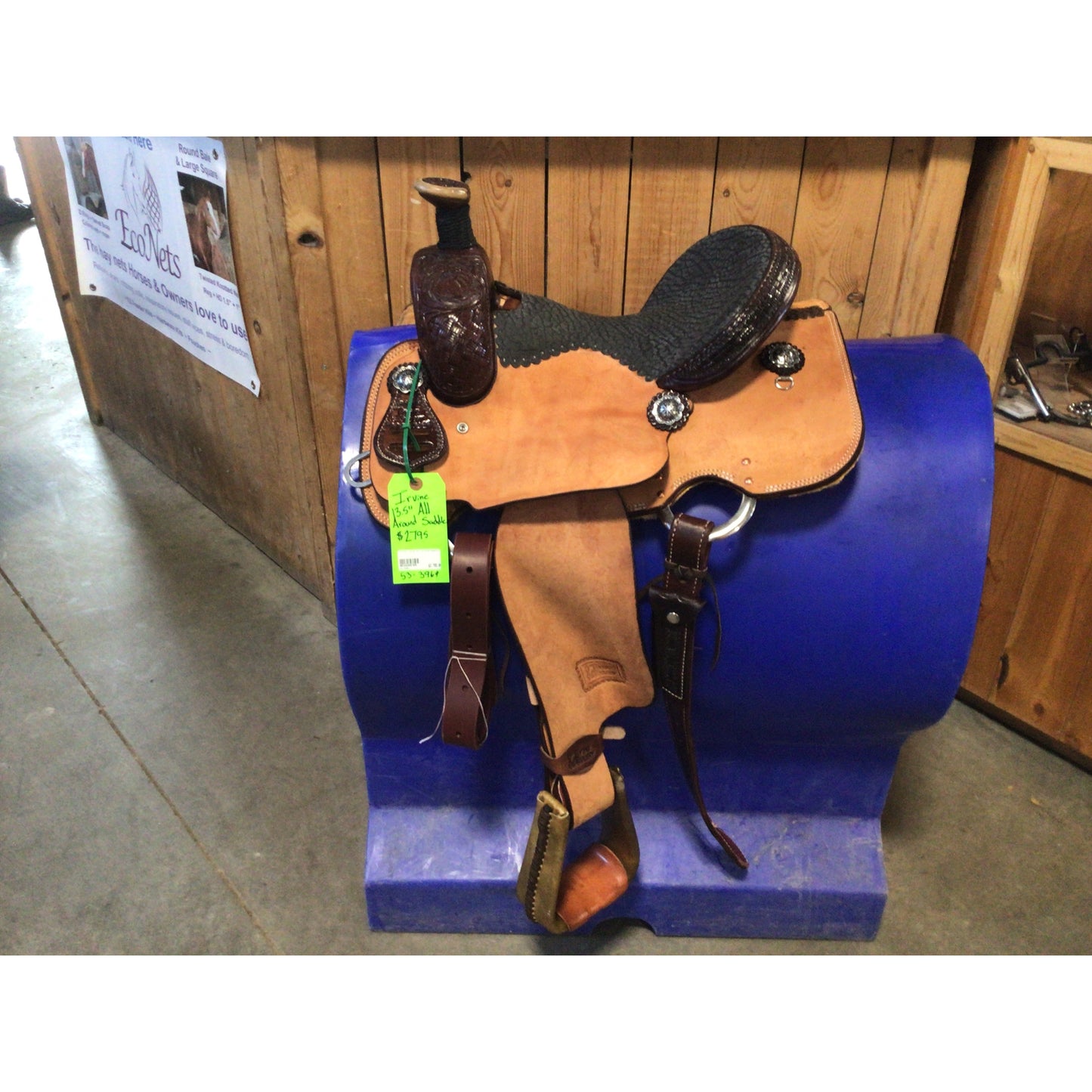 Irvine 13.5" All Around Saddle