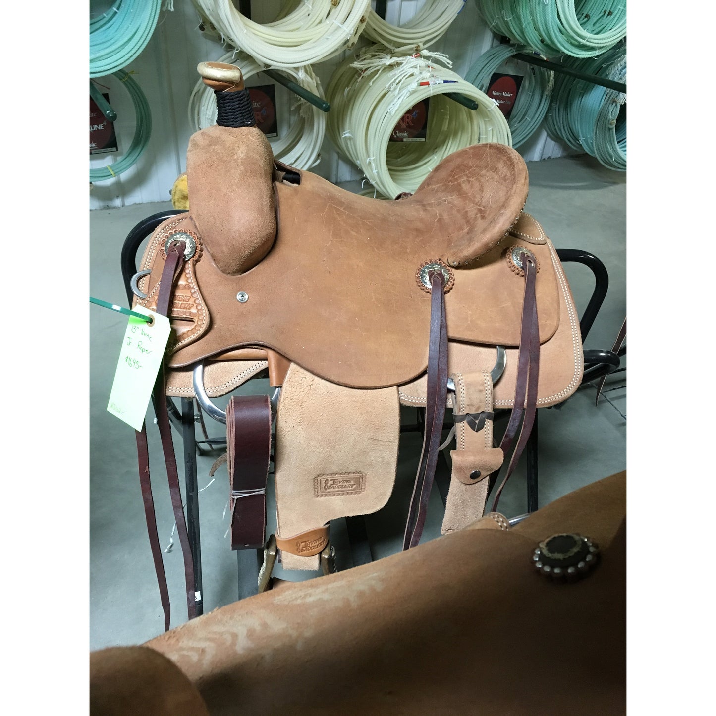 Irvine 13" Jr Rope Saddle