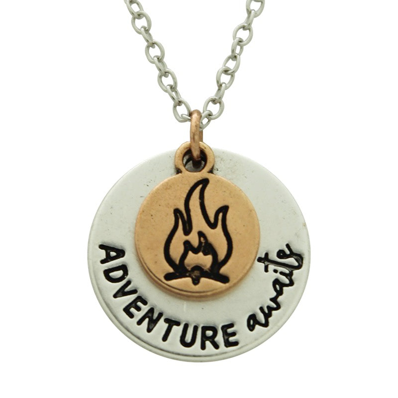 KC Necklace Campfire