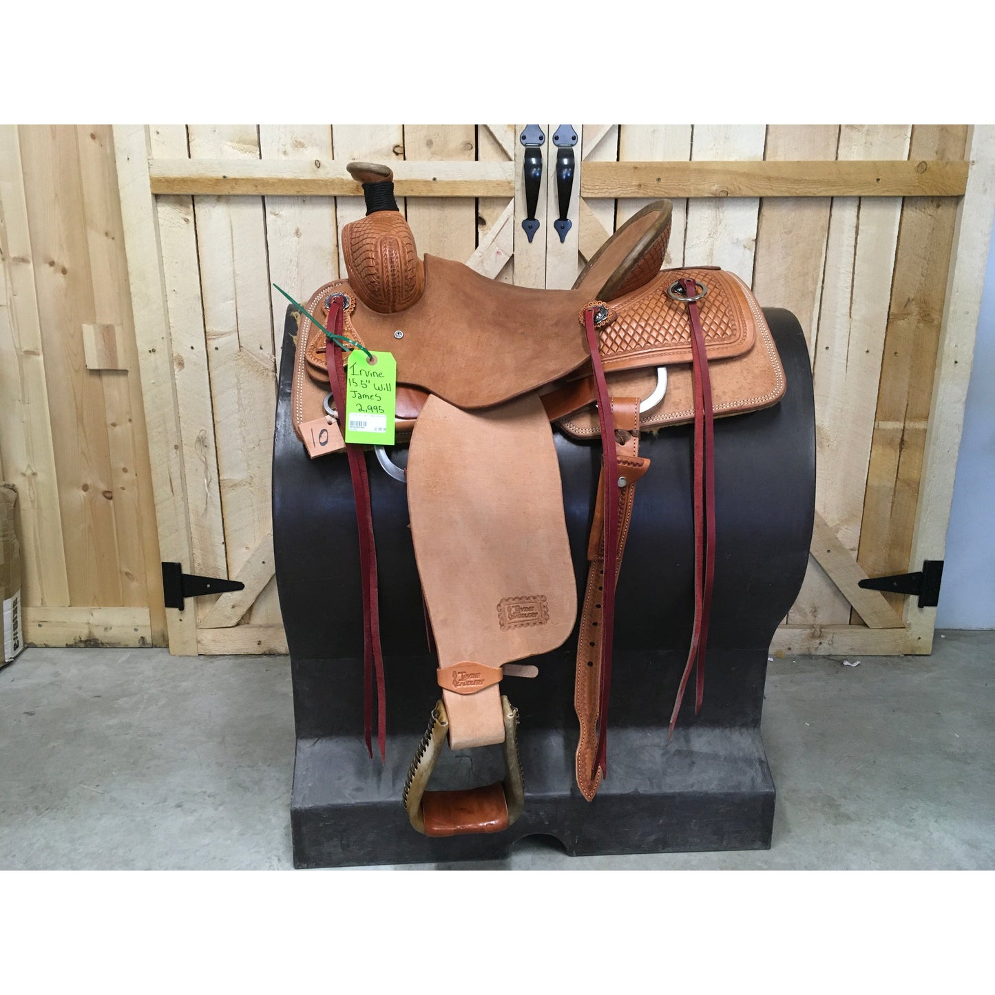 Irvine 15.5" Will James Ranch Saddle