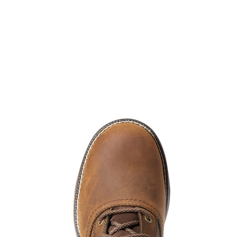 Ariat Women's Anthem Round Toe Lacer Waterproof Boots - Distressed Brown