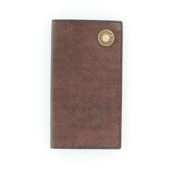 Nocona Mens Rodeo Bullet Brown Wallet
