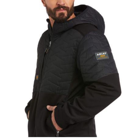 Ariat Mens Rebar Cloud 9 Insulated Jacket Black