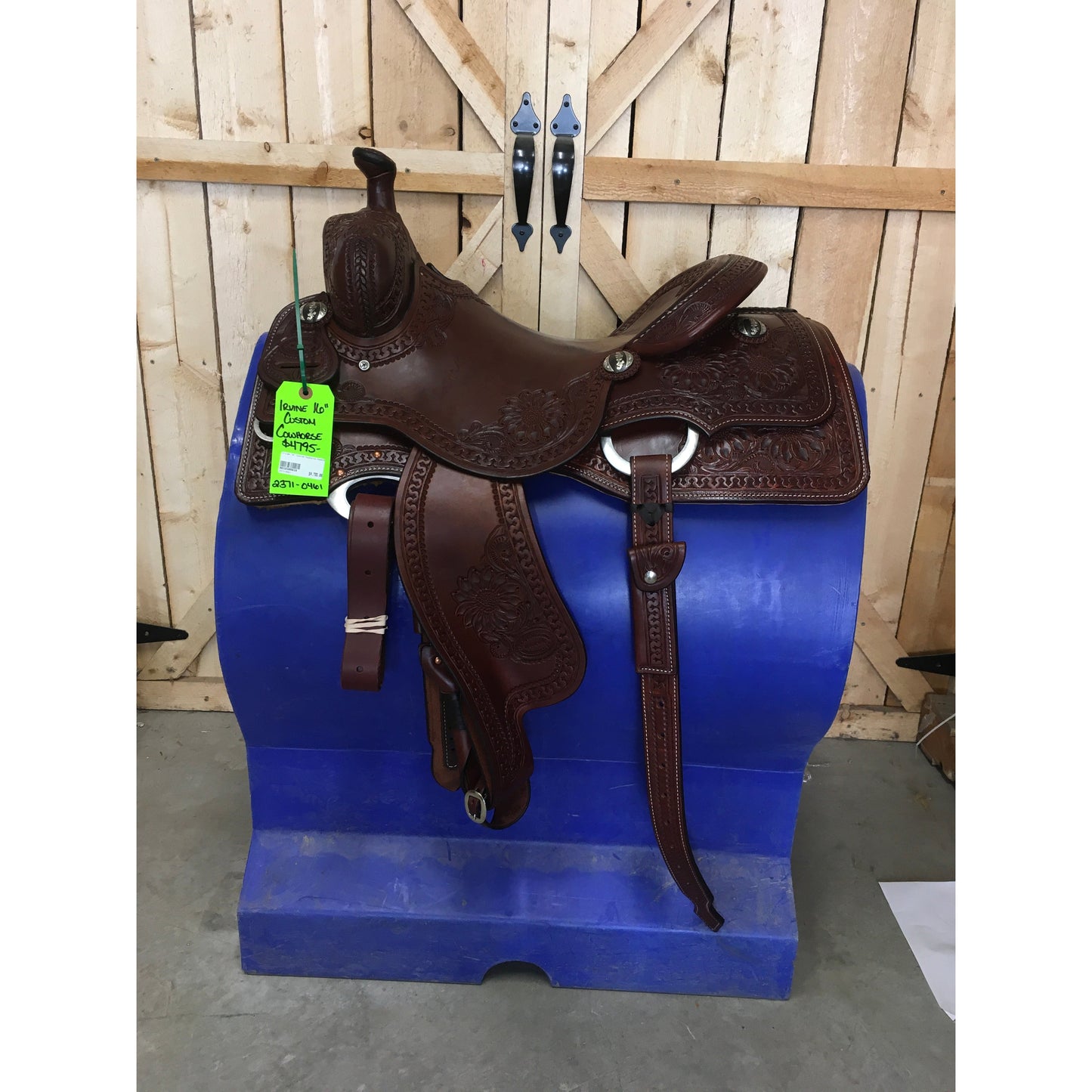 Irvine Custom 16" Cowhorse Saddle