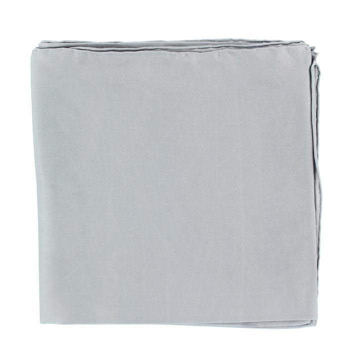 M&F 35x35 Silk Solid Wild Rag - Charcoal