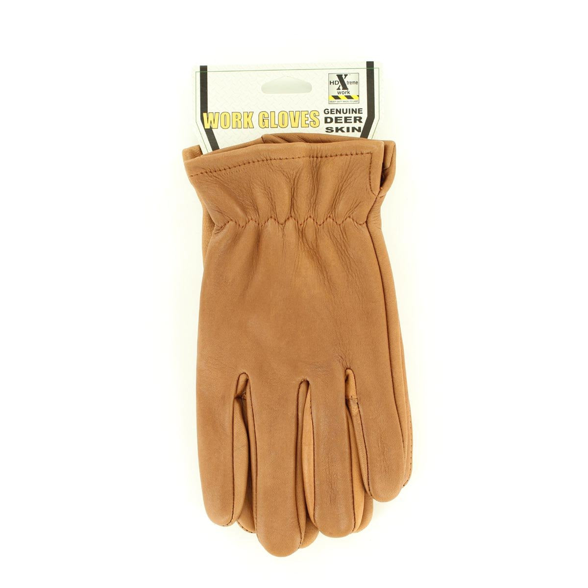 HDX Men's Deerskin Gloves - Brown