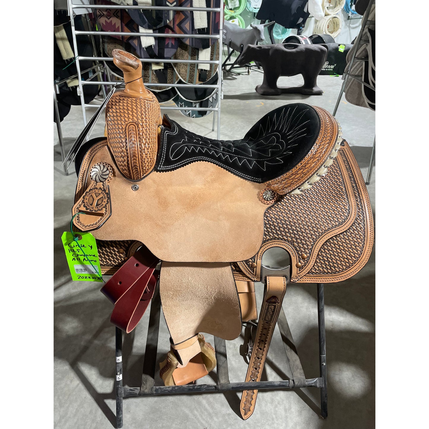 Circle Y 14.5" Cheyenne All Around Saddle