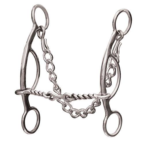 Professional's Choice Futurity Bit 6.5" Twisted Dogbone Bit - Irvine Tack & Western Wear
