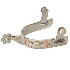 Weaver Leather Ladies Chev Floral Rowl Spur