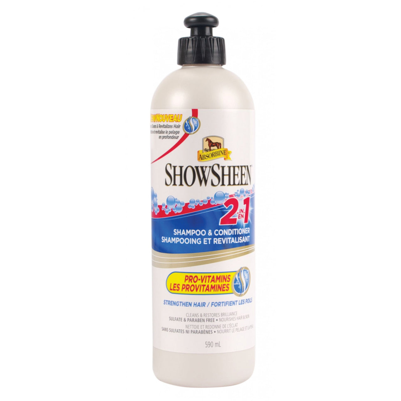 Absorbine ShowSheen 2in1 Shampoo & Conditioner - 590 ml