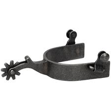 Weaver Men's Plain Rowel Spur Black