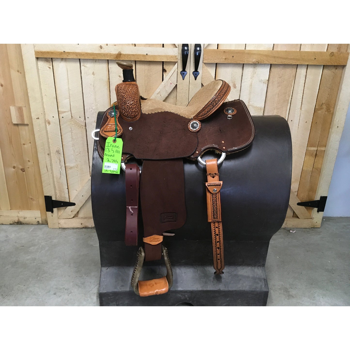 Irvine 13.5" All Around Saddle