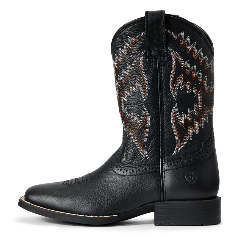 Ariat Boys Youth Tycoon Western Boots - Bear Black