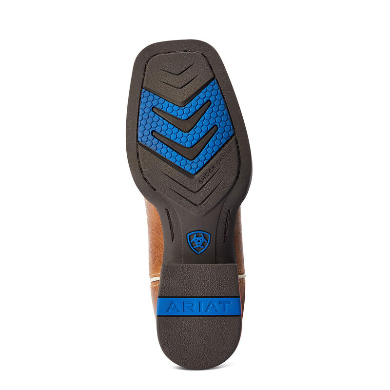 **Ariat Girls Youth Lonestar Western Boots - Ridge Tan