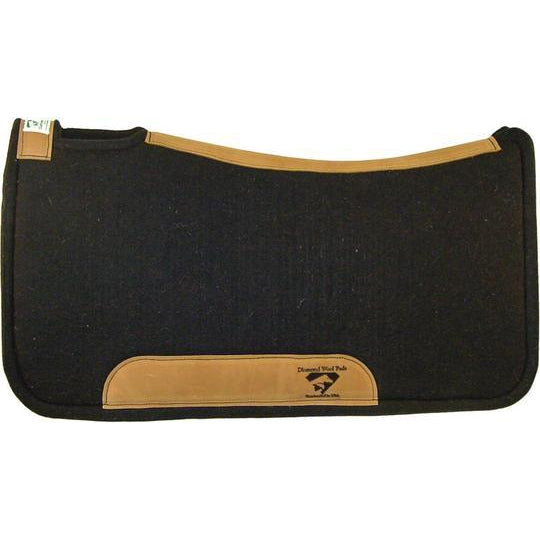 Diamond Wool 30x30 Contoured Tough Pad - Black