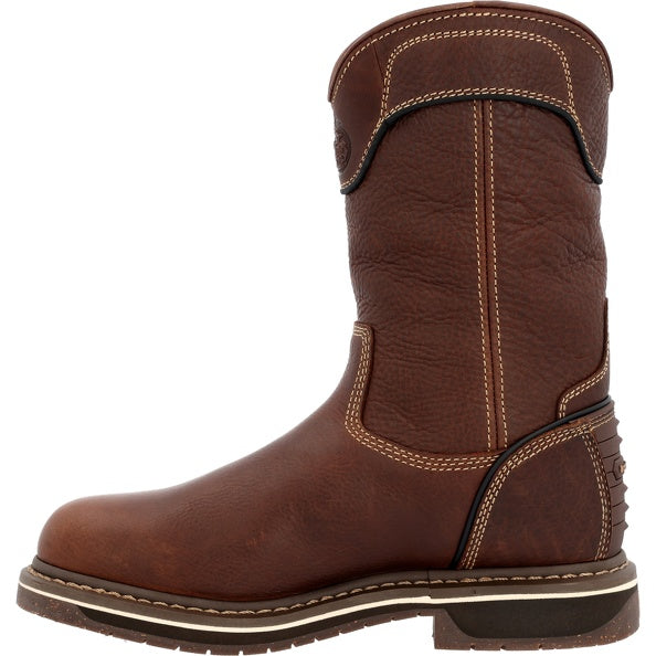 **Georgia Women's Brown 10" Work Boot - Brown - FINAL SALE