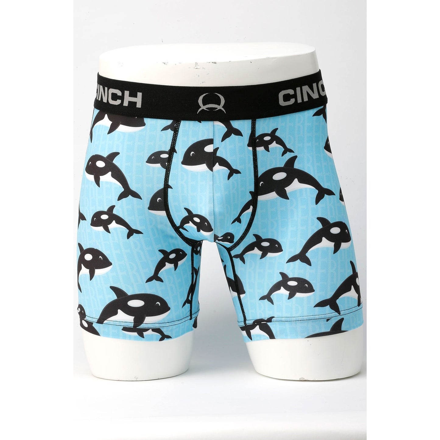 Cinch 6" Willy Boxer Brief Blue