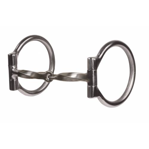 Professional's Choice Equisential Collection D Ring Slow Twist Snaffle Bit