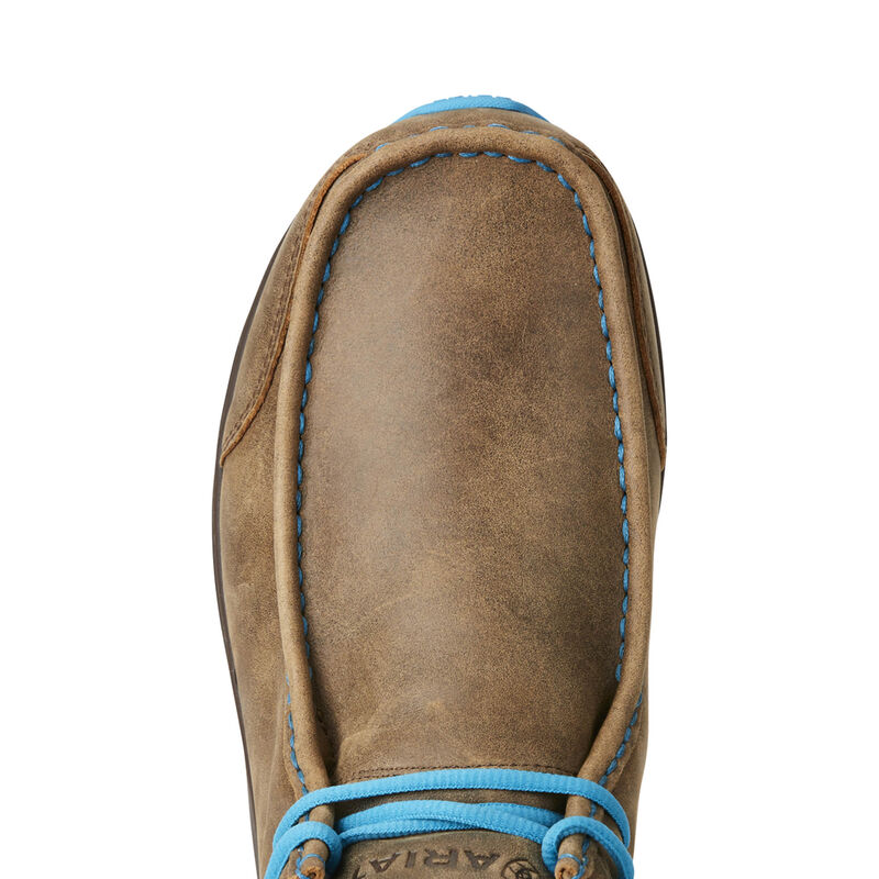 Ariat Men's Spitfire Shoes - Brown Bomber/Blue Laces