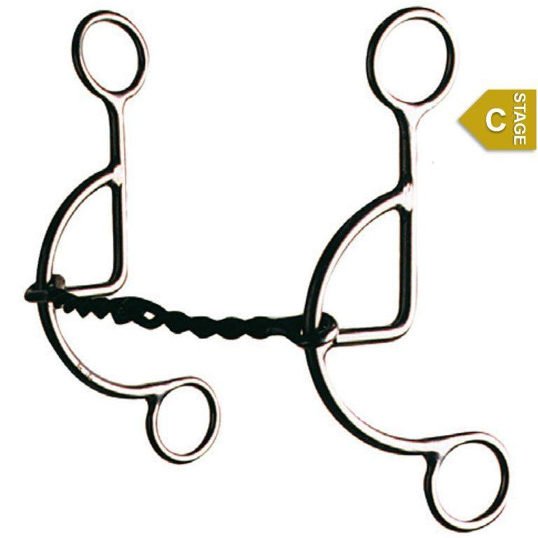 Reinsman Twisted Snaffle Half Wonder Bit