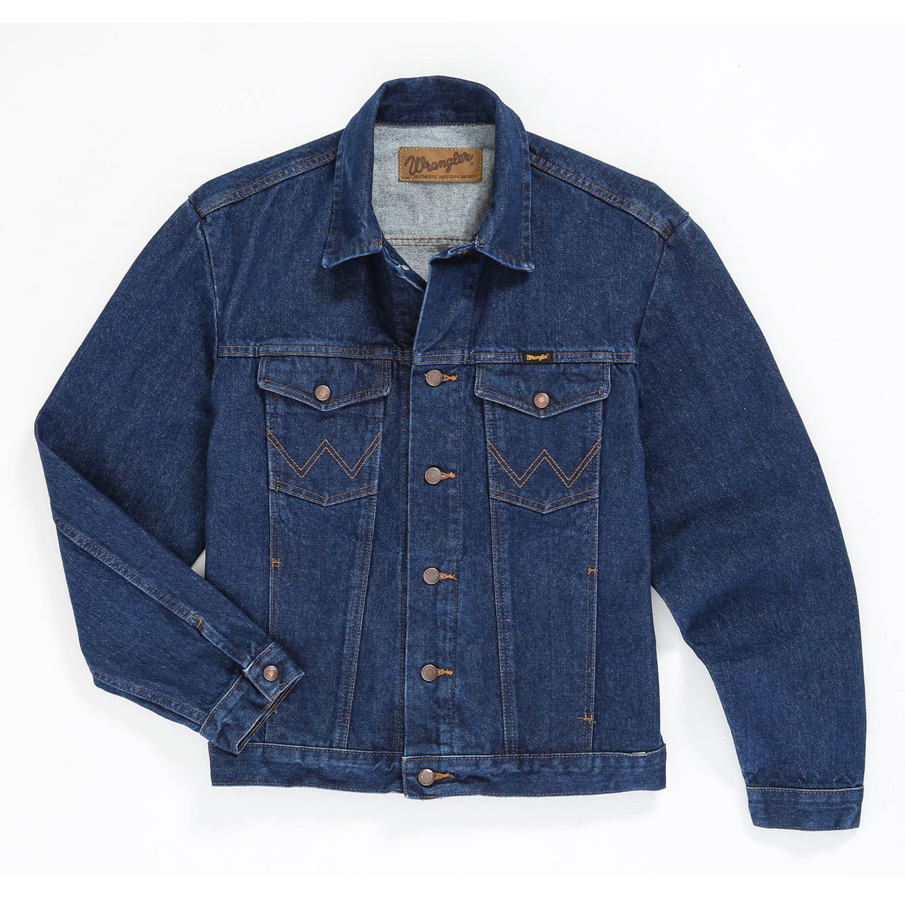 Wrangler Unlined Men's Jean Jacket - Prewashed Denim
