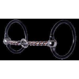 Reinsman Stage A Black Tie Dee Sweet & Sour Snaffle With Even Pull