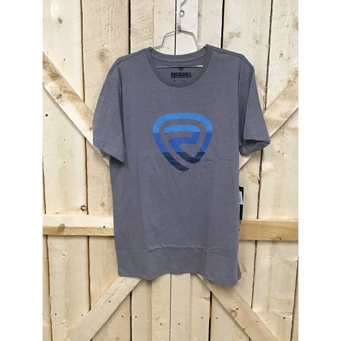 Rock & Roll Men's SS T-Shirt - Grey