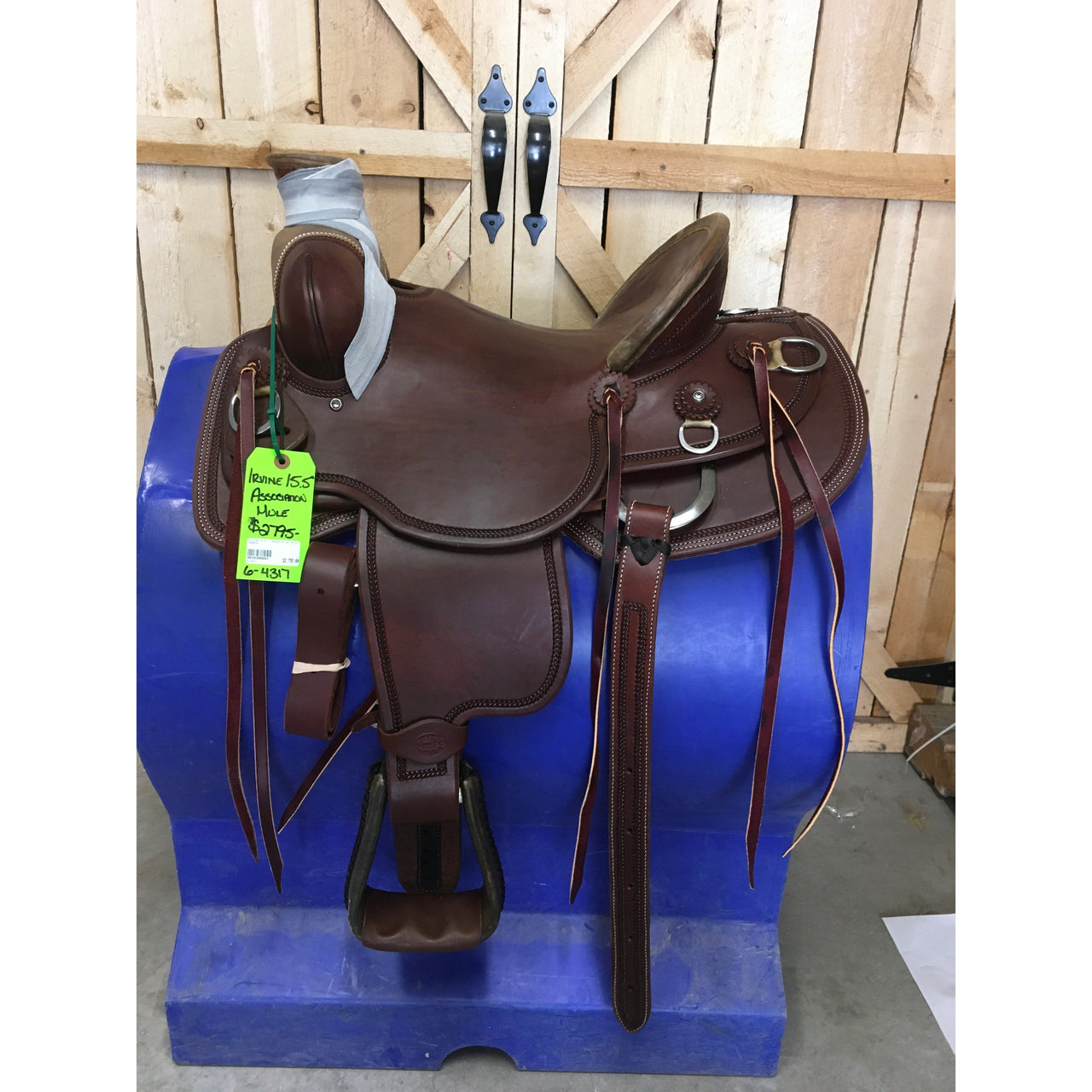 Irvine 15.5"   Association Mule Saddle