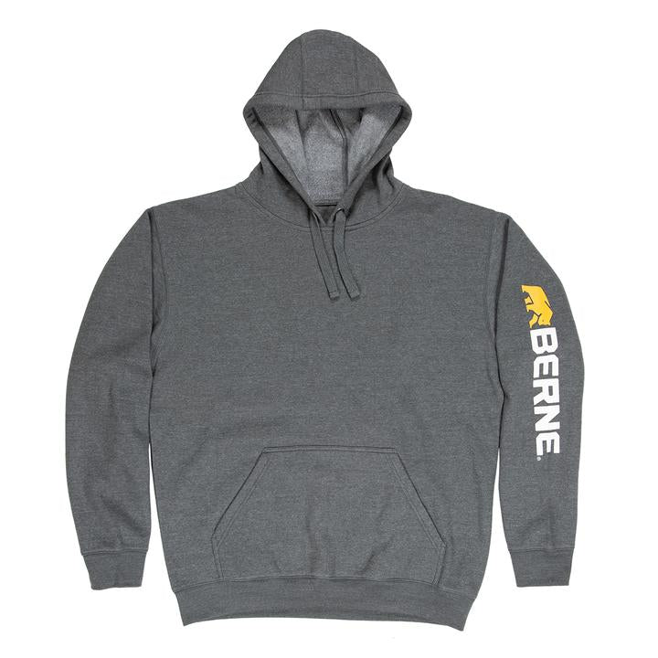 Berne Men's Unlined Pullover Fleece - Graphite